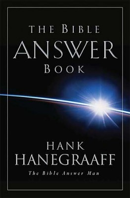 The Bible Answer Book, Hank Hanegraaff The Bible Answer Book, Hank Hanegraaff